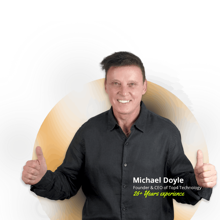 Michael Doyle, Founder and CEO of Top4 Technology