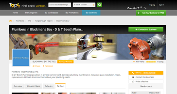 d&t beech plumbing services - Top4 Technology