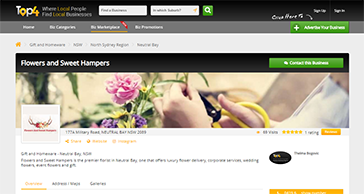 Flowers and Sweet Hampers - Top4 Technology