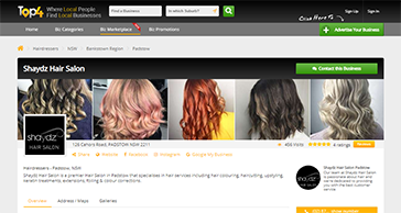 Shaydz Hair Salon - Top4 Technology