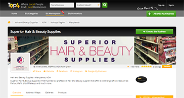 Superior Hair & Beauty Supplies - Top4 Technology
