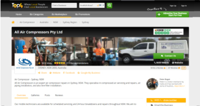 ALL AIR COMPRESSOR - Digital Marketing Case Study-Top4 Technology