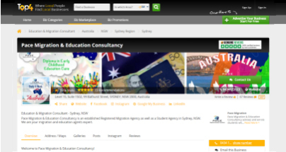Education & Migration Consultant Digital Marketing Case Study - Pace Migration & Education Consultancy