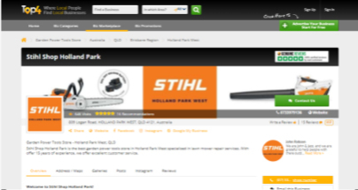 Stihl Shop Holland Park - Digital Marketing Case Study-Top4 Technology