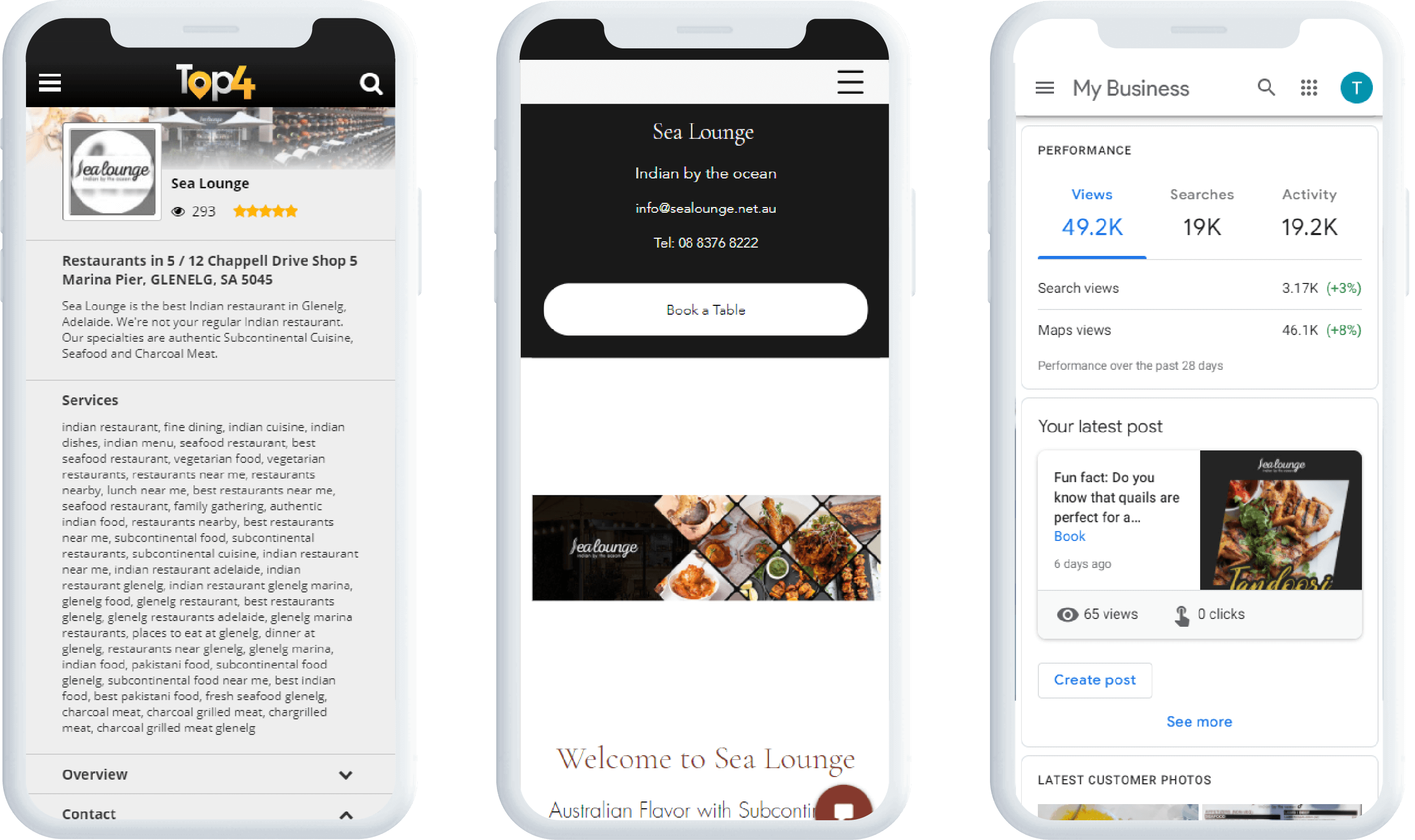 Restaurant – Sea Lounge – Digital Marketing Case Study-Top4 Technology (4)