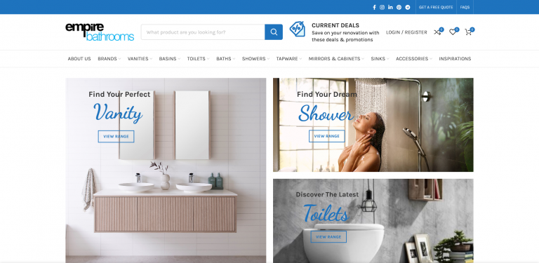 Empire Bathrooms – Sydney's Leader in Bathroom Renovations