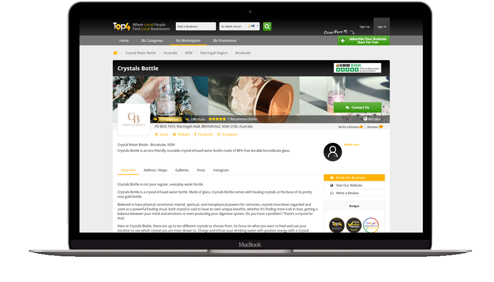 http://Local%20SEO%20services%20-%20Crystals%20Bottle