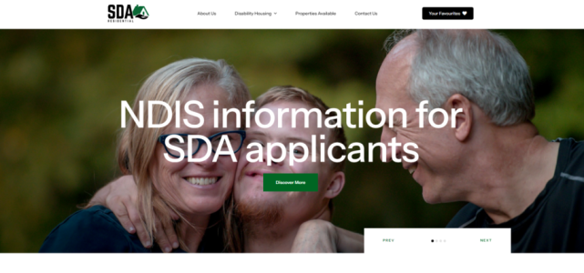 Website Development - SDA Residential