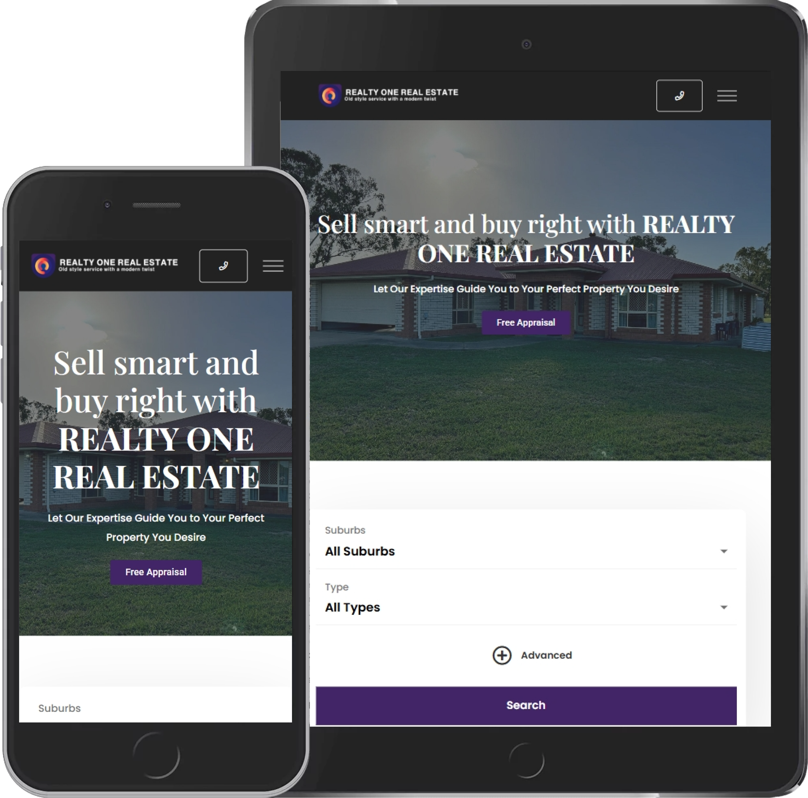 http://Realty%20One%20Real%20Estate%20-%20Website%20Development