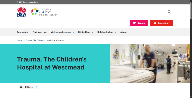 Data Management for Westmead Trauma Centre