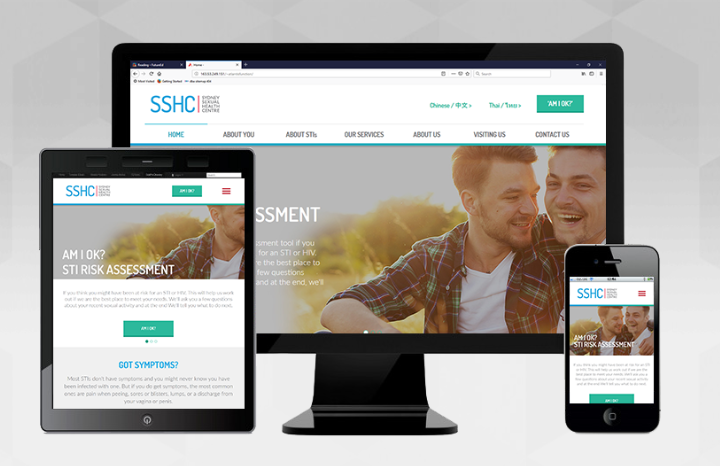 website development for SSHC